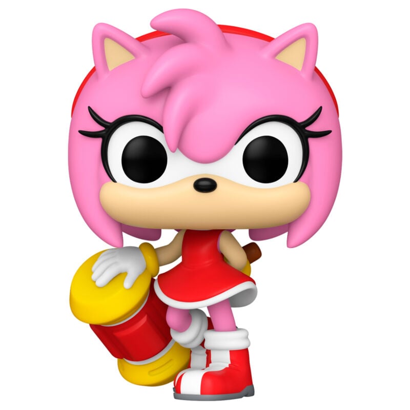 Figura Funko POP! de Amy de Sonic the Hedgehog con tambor