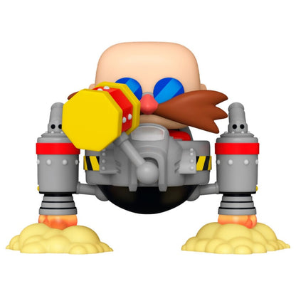 Figura Funko POP! Rides Deluxe de Dr. Eggman en su vehículo volador