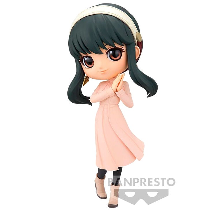 Figura Q Posket de Yor Forger de SPY x FAMILY con vestido rosa