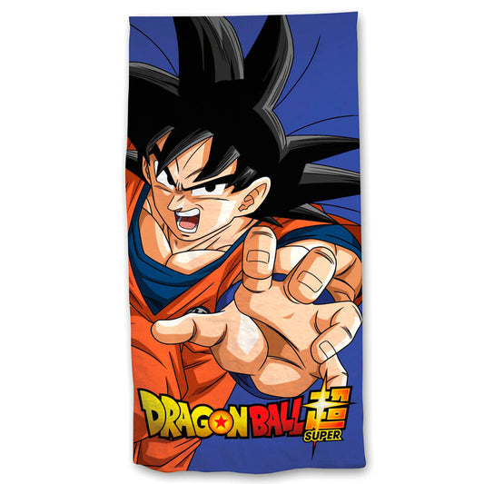 Toalla Dragon Ball Super de microfibra con Goku