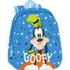 Mochila azul de Goofy Disney con diseño frontal 3D