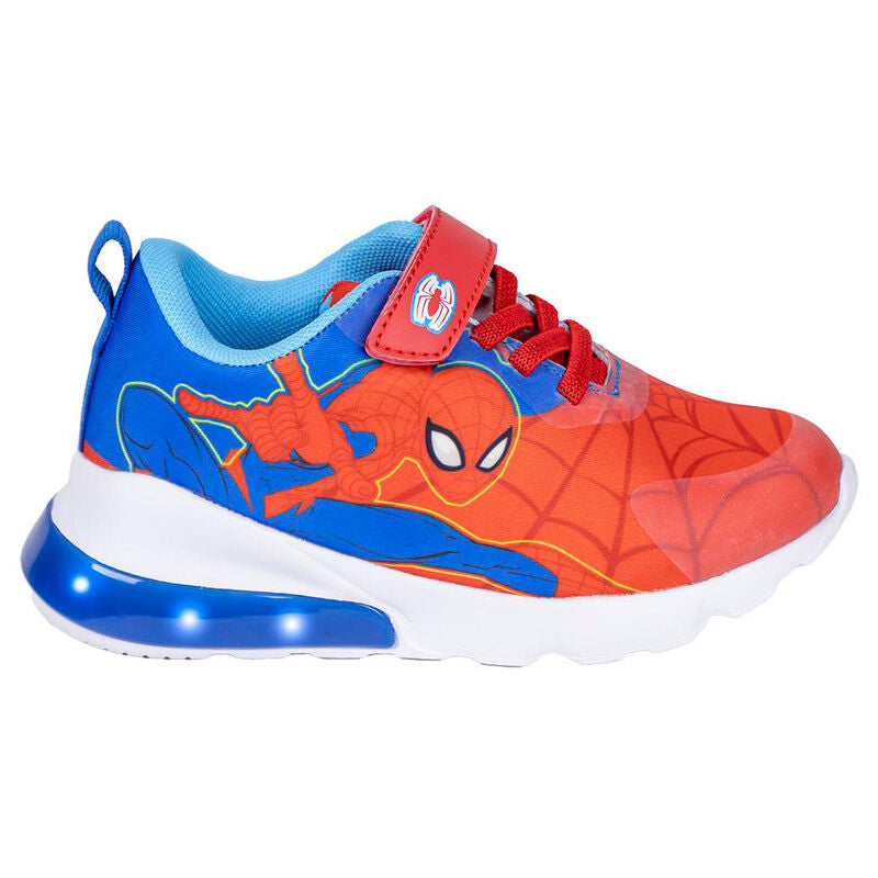 Deportiva infantil de Spider-Man Marvel con luces en la suela