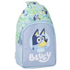 Mochila bandolera azul claro de Bluey con bolsillo frontal