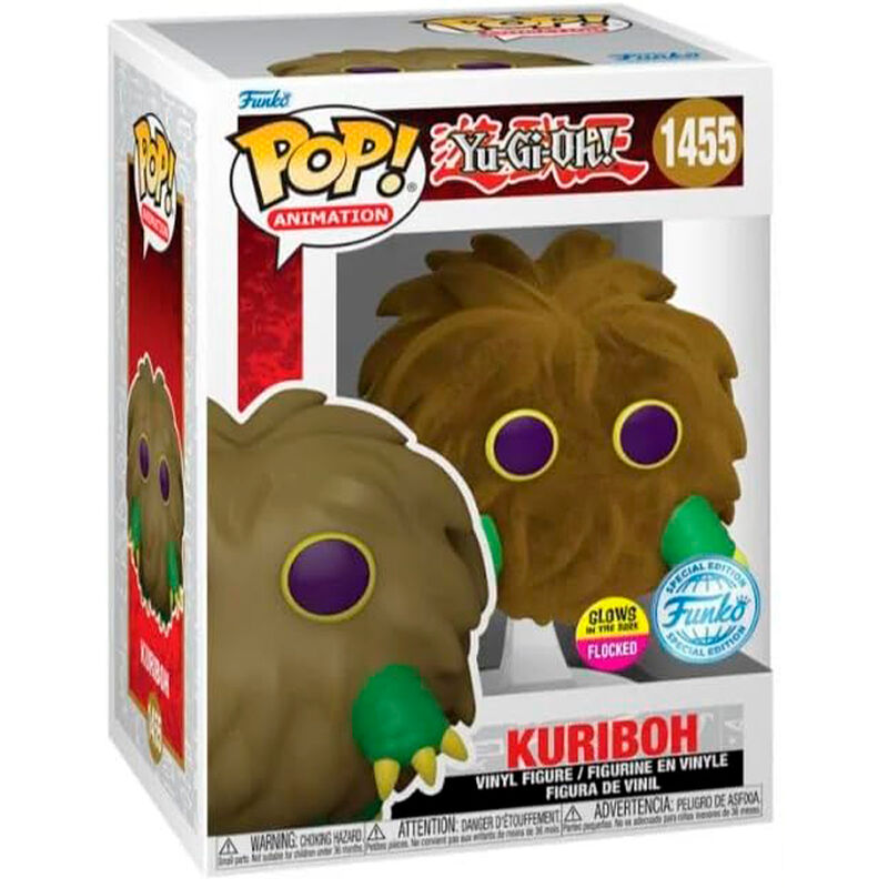 Figura FUNKO POP! Kuriboh de Yu-Gi-Oh! en caja con ventana