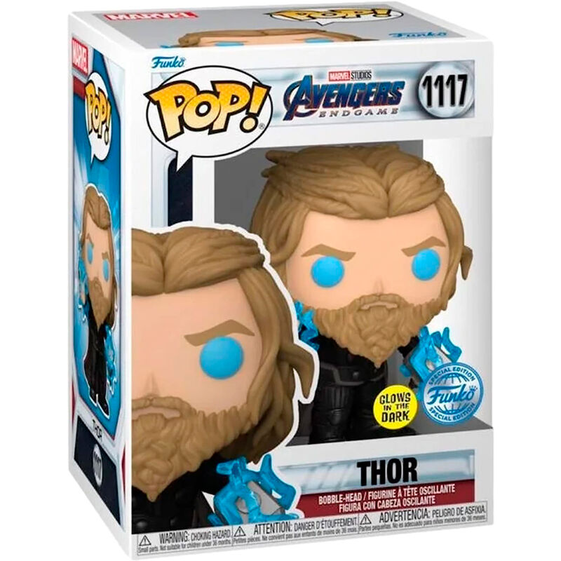 Figura Funko POP! Thor de Avengers: Endgame en caja con ventana