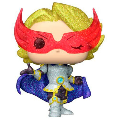 Figura Funko POP! de Yuga Aoyama con antifaz rojo y capa morada