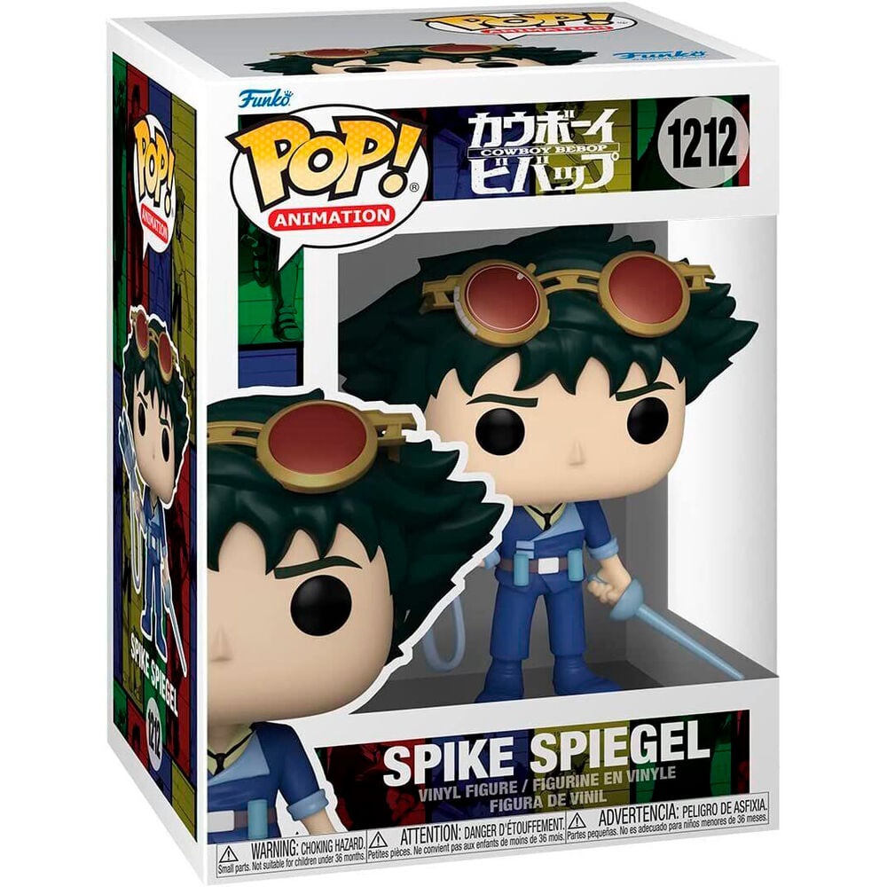 Figura Funko POP! de Spike Spiegel de Cowboy Bebop en caja con ventana