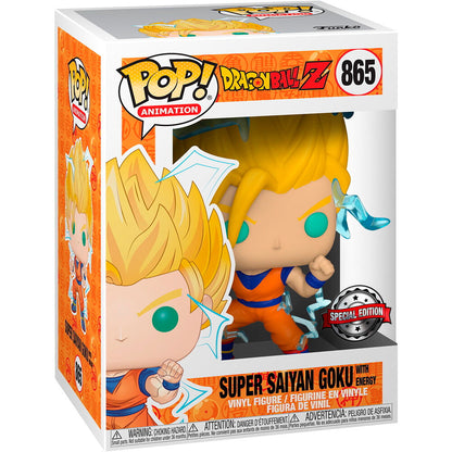 Funko POP! Super Saiyan Goku de Dragon Ball Z en caja con ventana