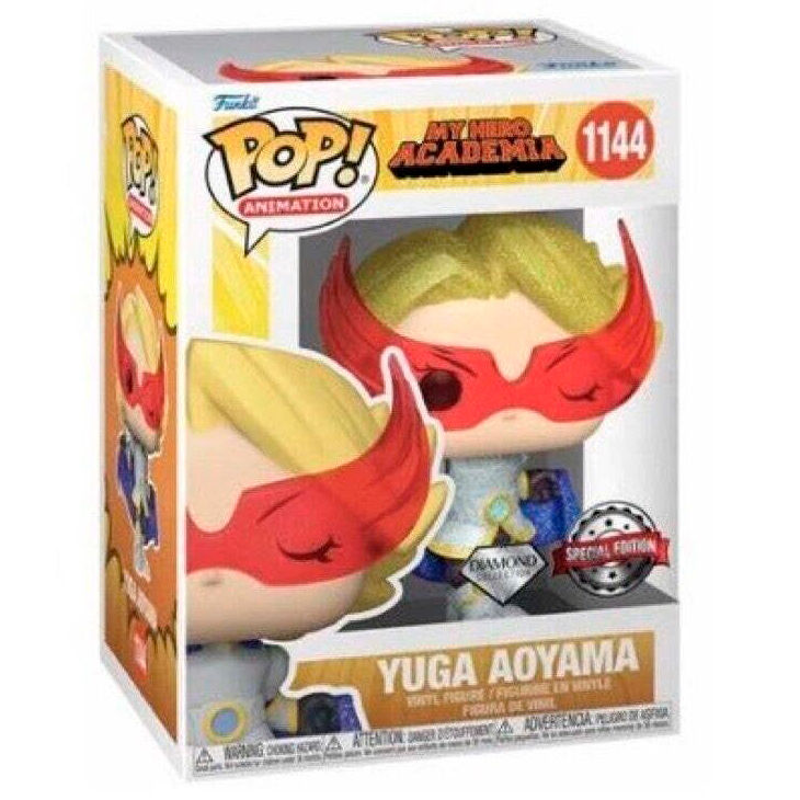 Figura Funko POP! de Yuga Aoyama con antifaz rojo y capa morada - 2