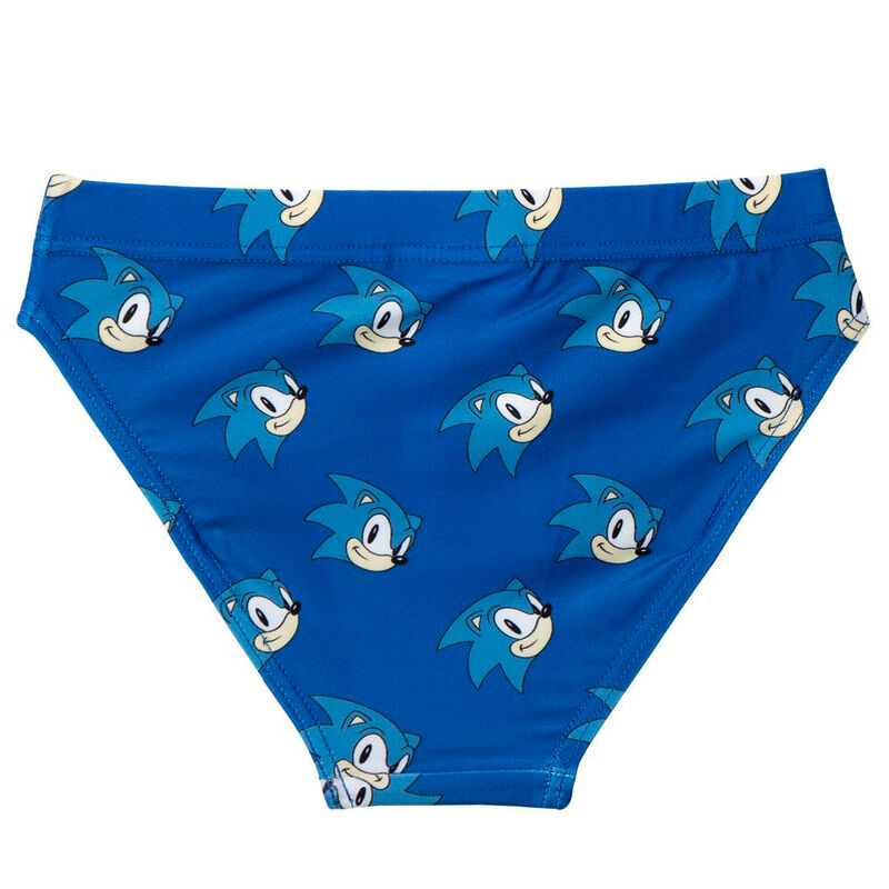 Bañador slip azul con estampado de Sonic the Hedgehog - 2