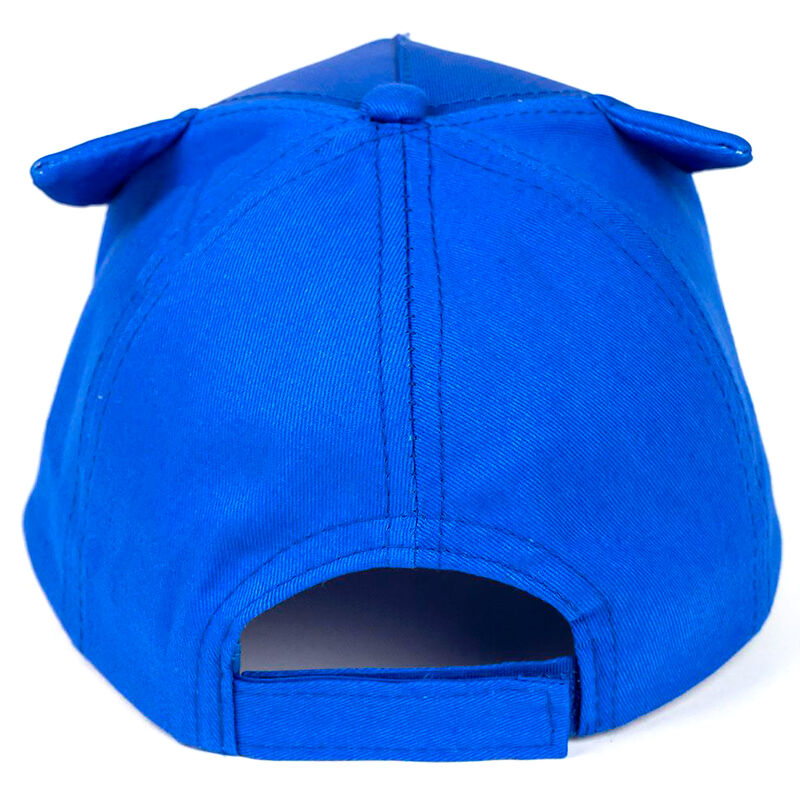 Gorra azul de Sonic the Hedgehog con rostro del personaje - 3