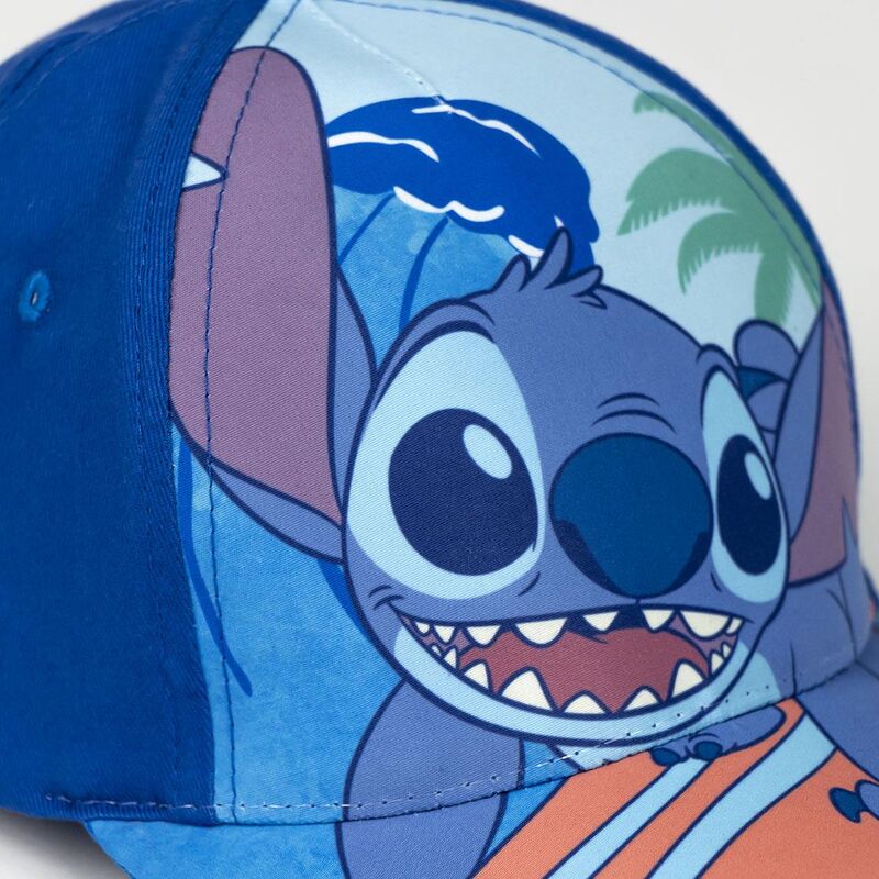 Gorras Stitch Disney surtidas en azul, celeste y rosa - 6