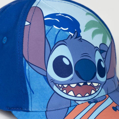 Gorras Stitch Disney surtidas en azul, celeste y rosa - 6