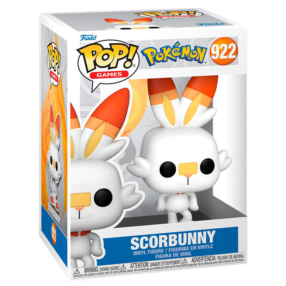 Figura Funko POP! de Pokémon Scorbunny - 2
