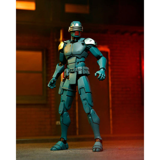 Figura articulada NECA Synja Patrol Bot de The Last Ronin con espada y accesorios - 5