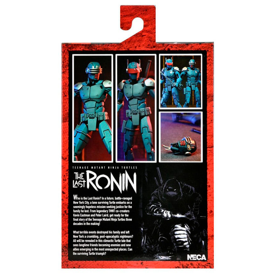 Figura articulada NECA Synja Patrol Bot de The Last Ronin con espada y accesorios - 3