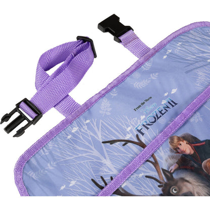 Organizador de coche Disney Frozen II morado con bolsillos y correas - 2