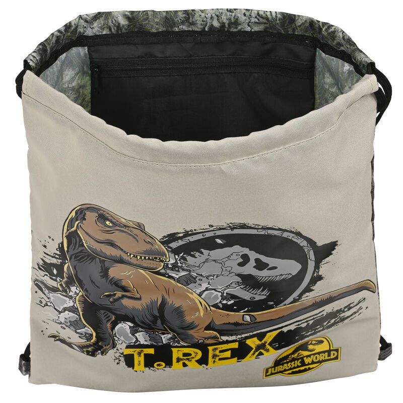 Saco SAFTA de Jurassic World con dinosaurio T. Rex - 4