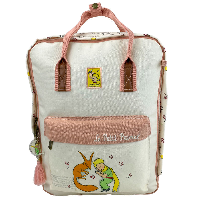 Mochila de El Principito con ilustración del Principito y el zorro