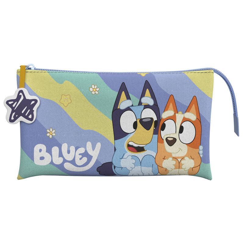 Portatodo triple Bluey Light Waves con Bluey y Bingo