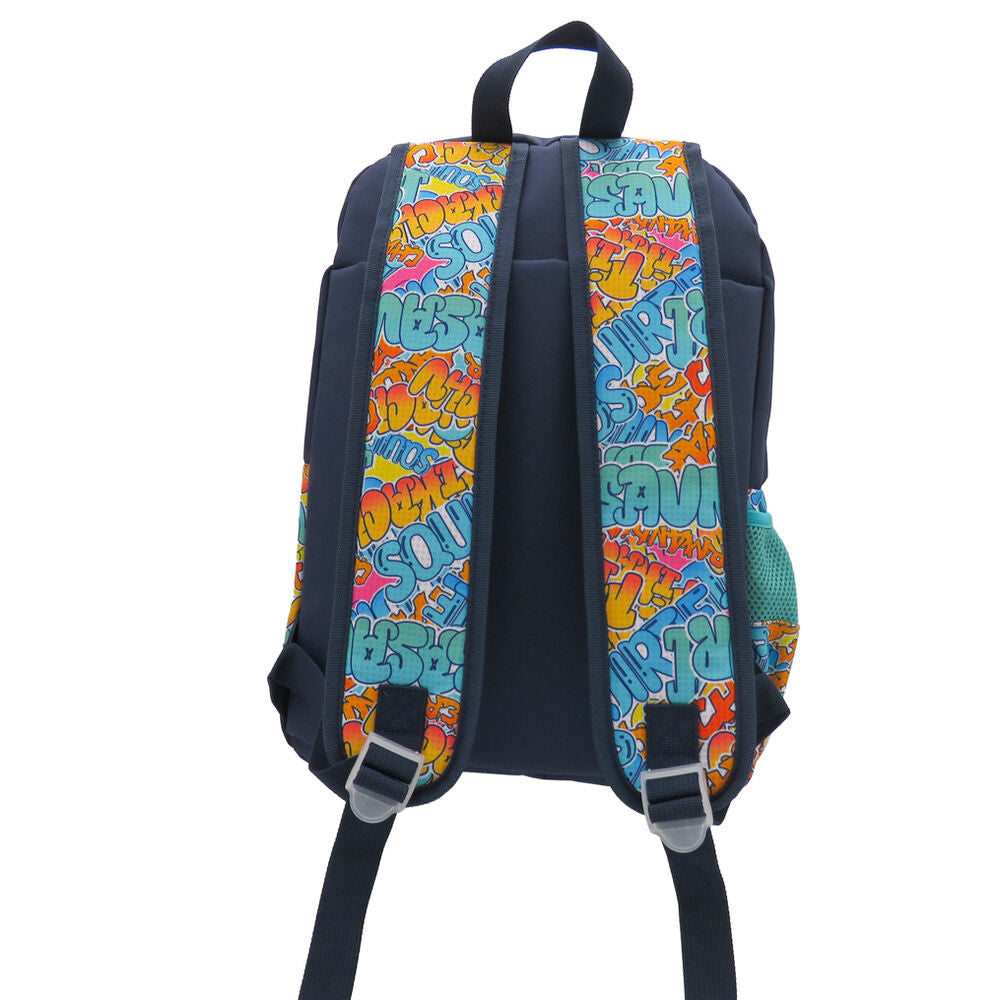 Mochila Pokémon Urban Colors con Pikachu, Charmander, Squirtle y Bulbasaur - 4