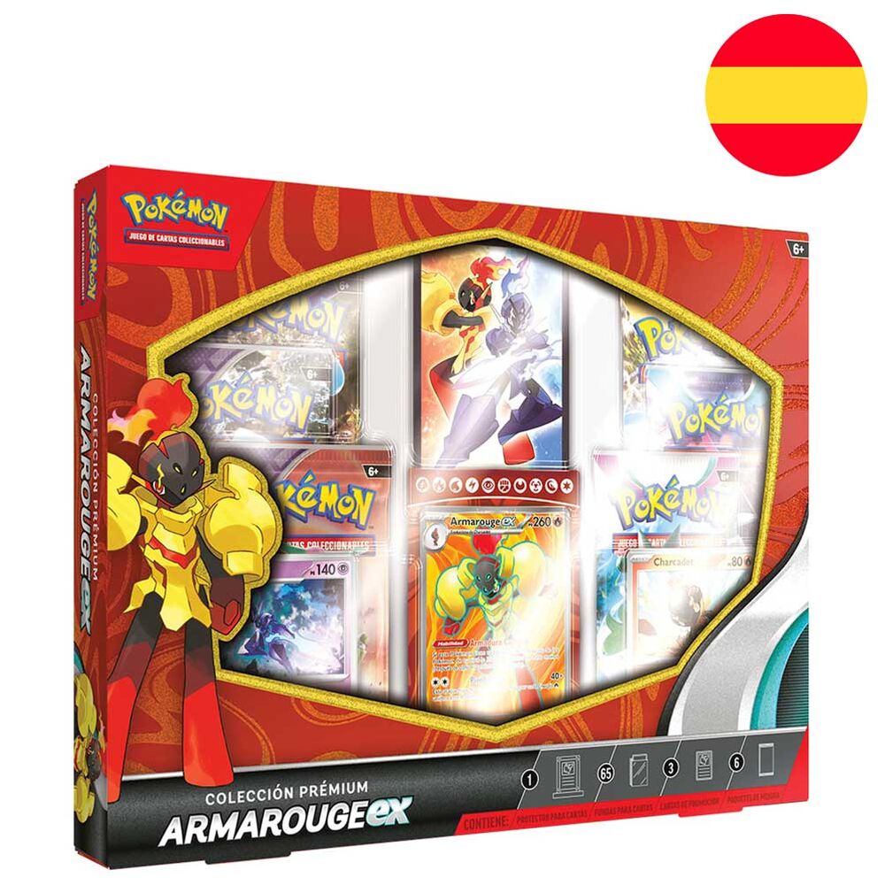 Blíster de colección premium Armarouge ex de Pokémon JCC