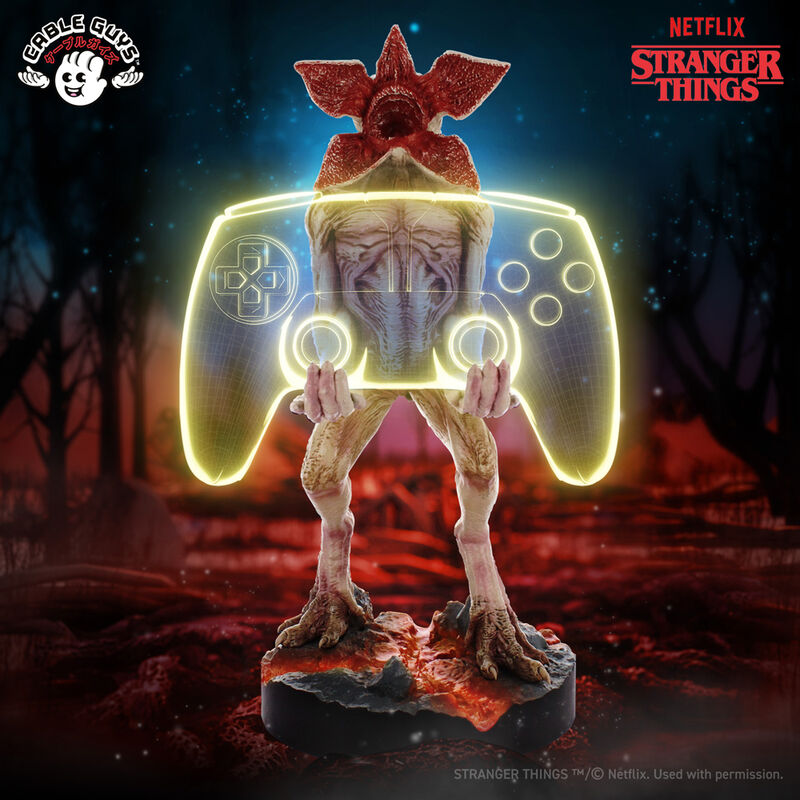 Soporte Cable Guy del Demogorgon de Stranger Things con base de lava - 14