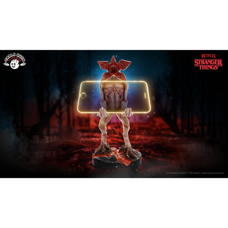 Soporte Cable Guy del Demogorgon de Stranger Things con base de lava - 19