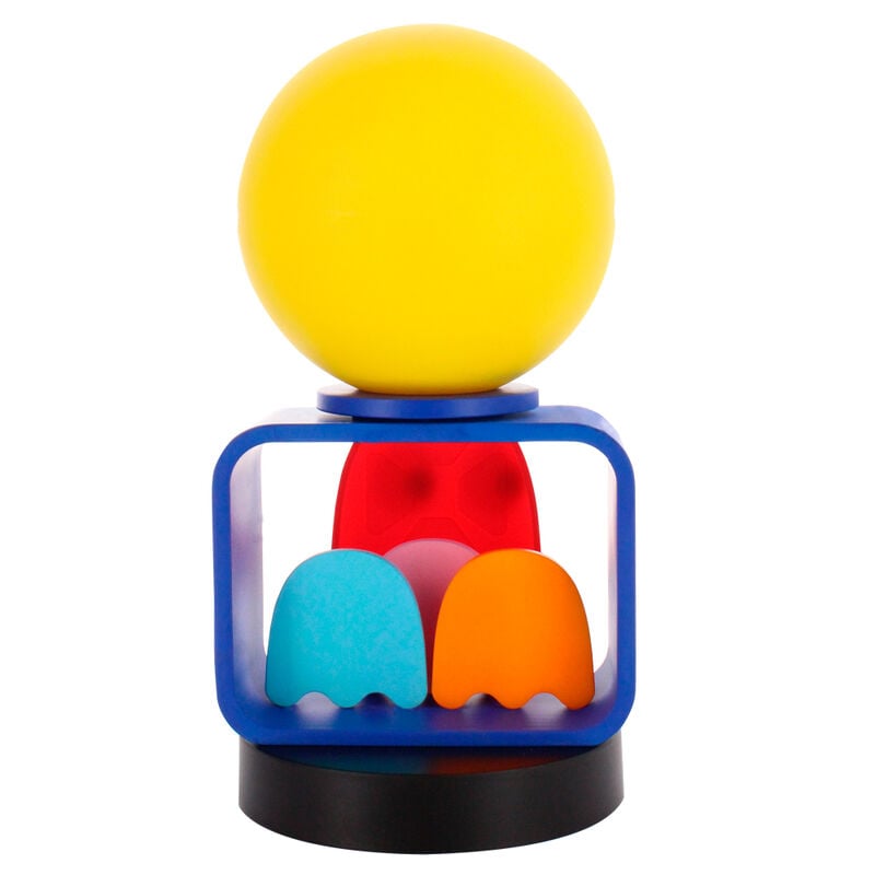 Soporte Cable Guy de Pac-Man amarillo con base azul - 7