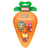 Blíster Funko Pocket POP! Marvel con figuras de Spider-Man, Hulk e Iron Man