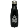Botella negra de acero inoxidable Real Madrid de 550 ml
