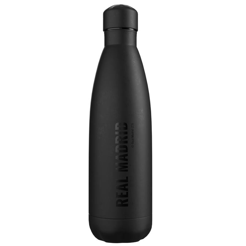 Botella negra de acero inoxidable Real Madrid de 550 ml - 2