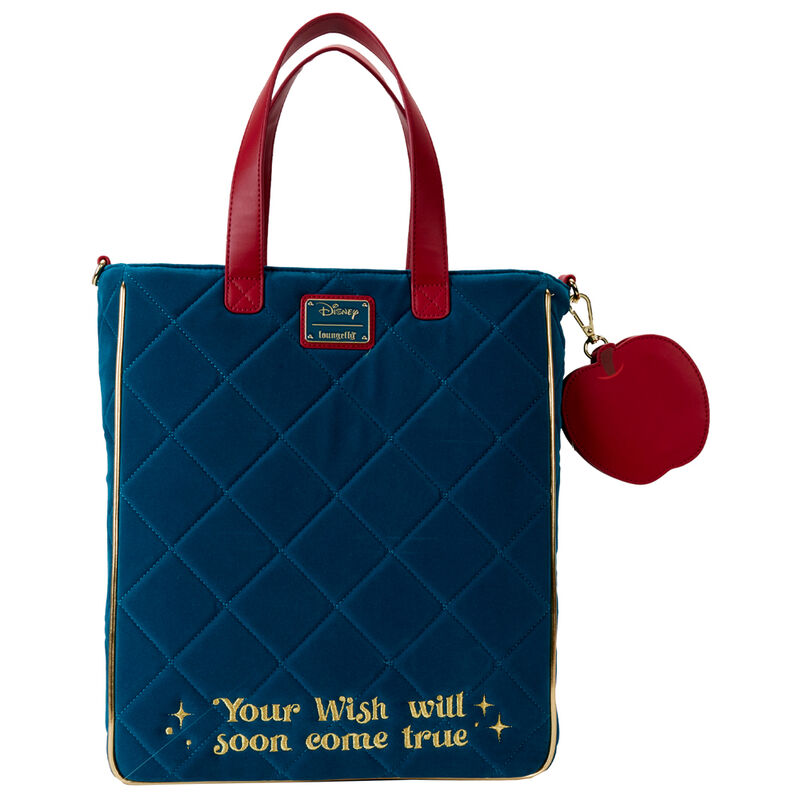 Bolso Loungefly de Blancanieves Disney con asas rojas y correa - 4