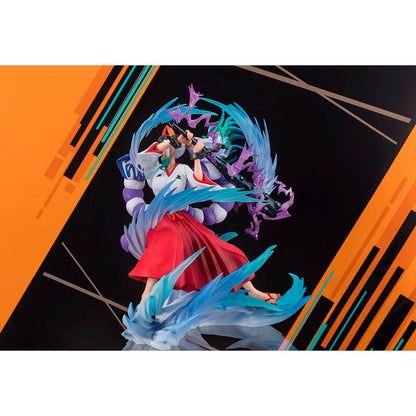 Figura Figuarts Zero de Yamato de One Piece con efectos de energía - 4