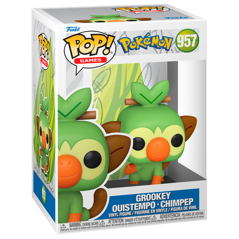 Figura Funko POP! de Grookey de Pokémon - 2
