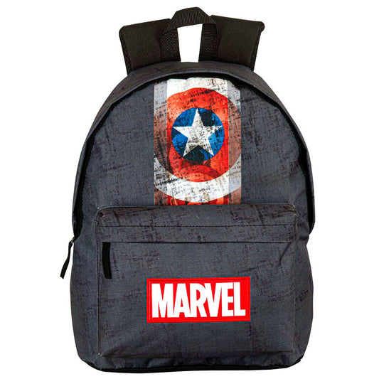 Mochila Marvel de Capitán América con diseño de escudo - 2