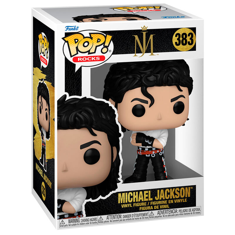 Figura Funko POP! Rocks de Michael Jackson nº 383 en caja