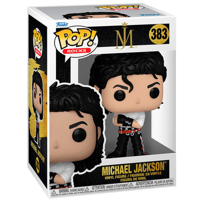 Figura Funko POP! Rocks de Michael Jackson nº 383 en caja