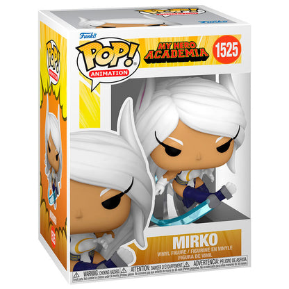 Figura Funko POP! de Mirko de My Hero Academia en su caja
