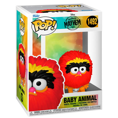 Figura Funko POP de Baby Animal de Los Teleñecos con pelo rojo - 2