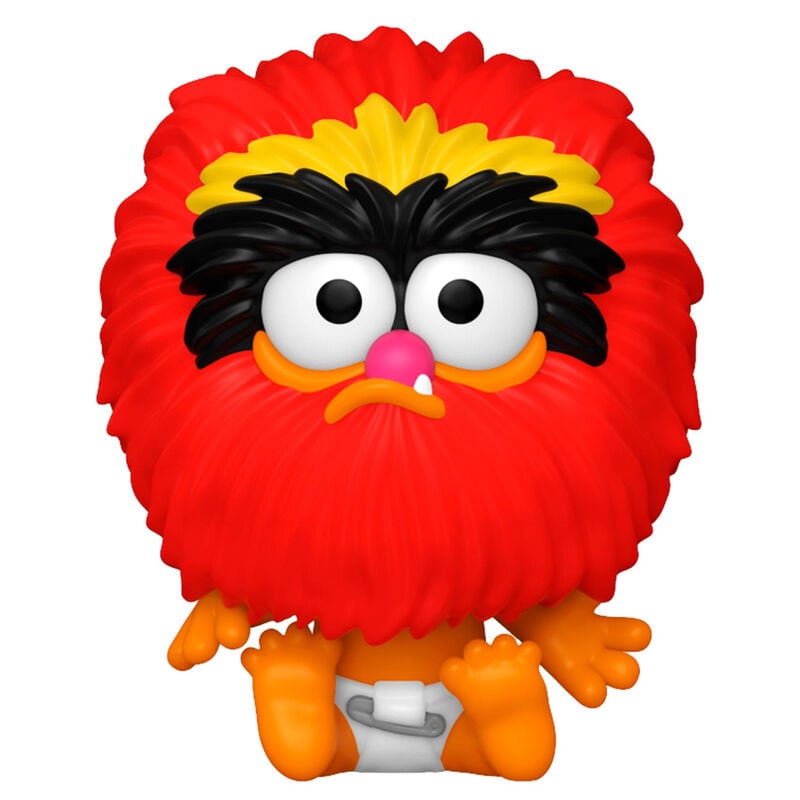 Figura Funko POP de Baby Animal de Los Teleñecos con pelo rojo