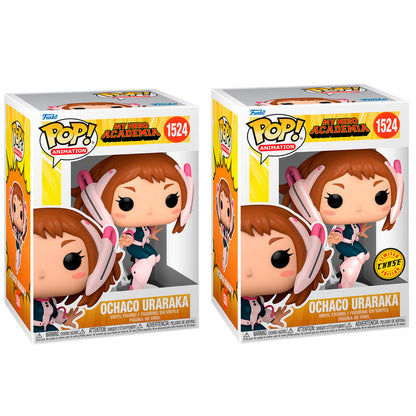 Figura Funko POP! de Ochaco Uraraka de My Hero Academia en su caja