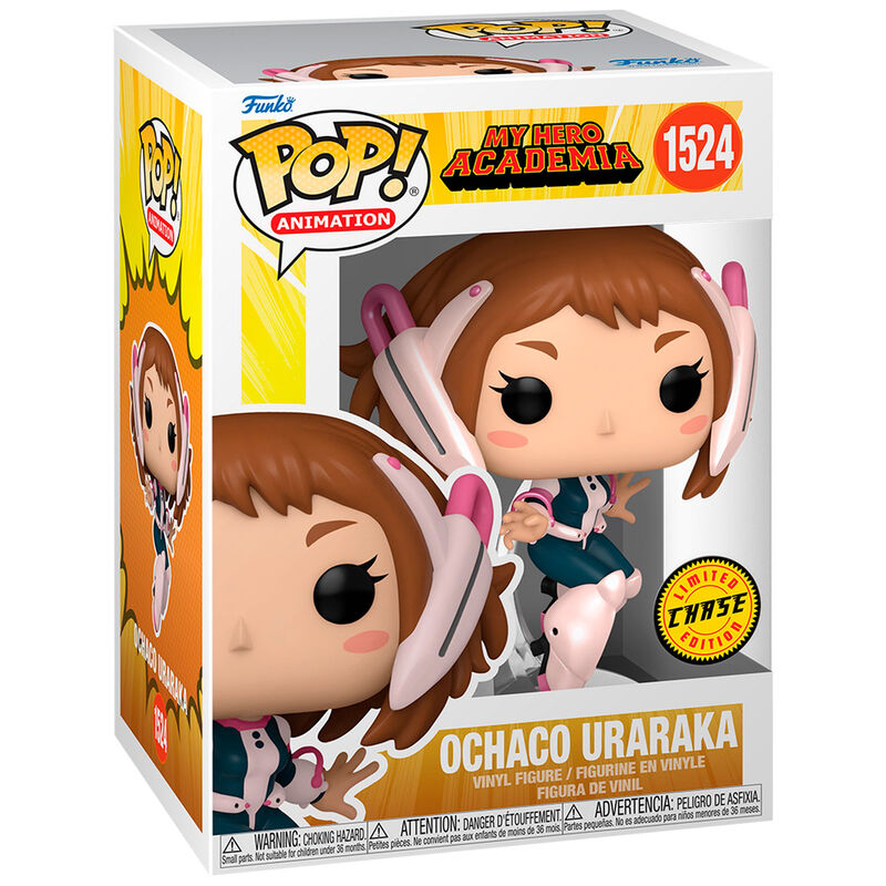 Figura Funko POP! de Ochaco Uraraka de My Hero Academia en su caja - 2