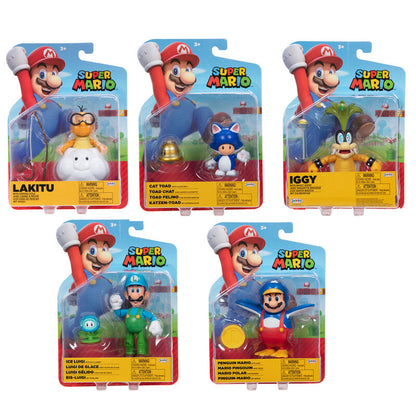 Figuras Super Mario Bros de 10 cm de la serie 31 en surtido