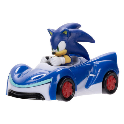 Figuras de vehículos Sonic, Tails y Knuckles a escala 1:64 - 2