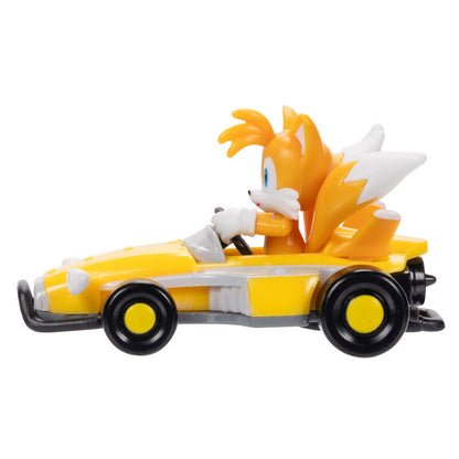 Figuras de vehículos Sonic, Tails y Knuckles a escala 1:64 - 5