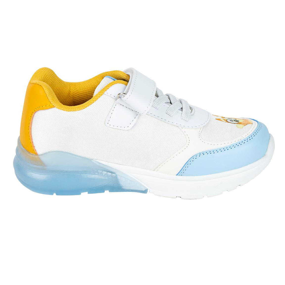 Deportivas Bluey blancas y azules con luces - 3