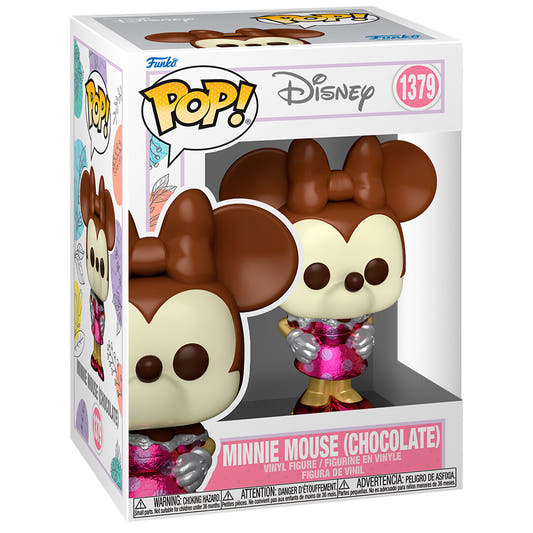 Figura Funko POP! de Minnie Mouse Chocolate en caja