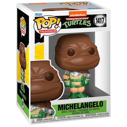 Figura Funko POP! de Michelangelo de Tortugas Ninja en caja