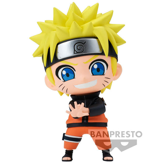 Figura de Uzumaki Naruto de Naruto Shippuden con atuendo naranja y negro